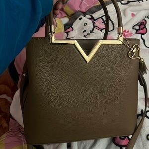 Brown grossi cross body purse